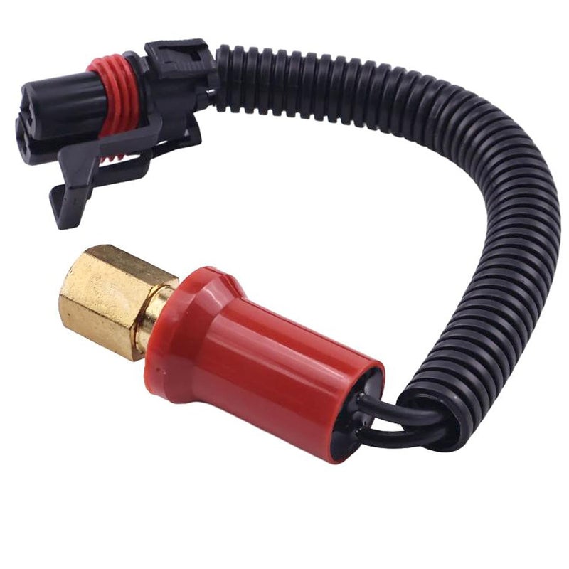 TCINDRR Pressure Switch 87000227 Compatible with Case Tractor CX50 CX60 & JD 7610 8200 - Image 2
